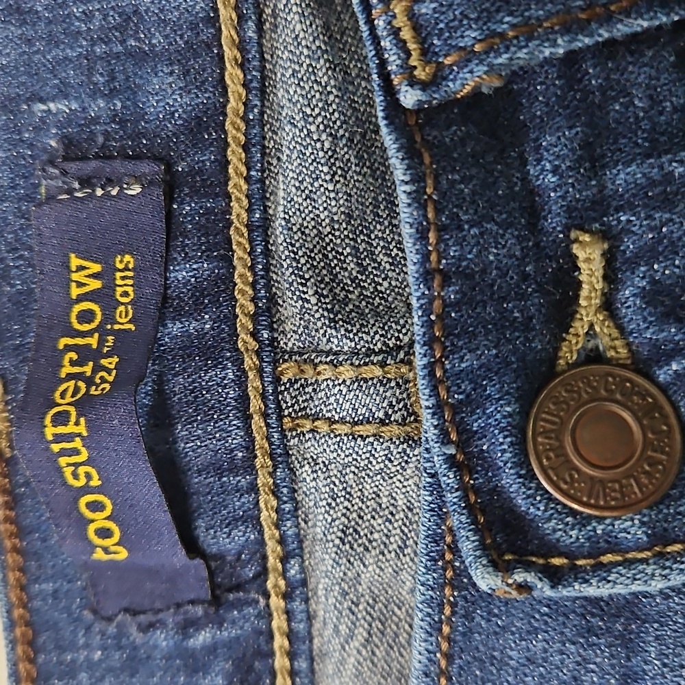 Levi's 524 bermuda cut off shorts - Picture 3 of 11